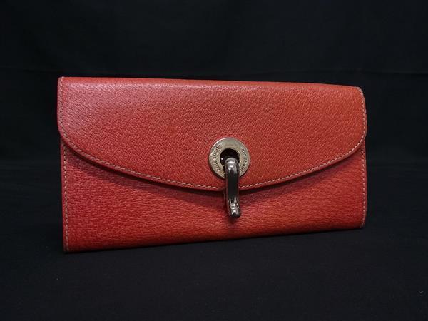 kate spade ケイトスペード レザー 二つ折り 長財布 uウォレット 札入れ 小銭入れ カード入れ レディース メンズ オレンジ系 DK9042