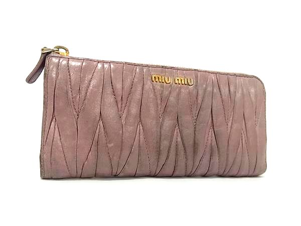 miumiu ミュウミュウ マテラッセ レザ