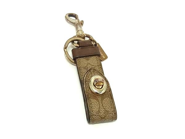 COACH ������ �����ͥ��㡼 PVC�ߥ쥶�� �����ۥ���� ������� �Хå����㡼�� ��ǥ����� ��� �֥饦��� DL0772