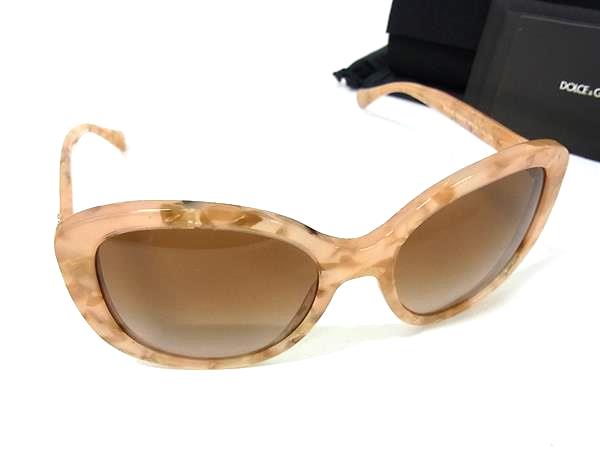 DOLCE & GABBANA - ■新品同様■ DOLCE＆GABBANA ドルチェ&ガッバーナ DG4248 2928/13 55□19 140 サングラス メガネ 眼鏡 レディース オレンジ系 FP8986