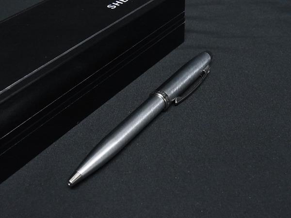 ■美品■ SHEAFFER シェーファー プレリュード ツイスト式 ボールペン 筆記用具 文房具 ステーショナリー シルバー系 DL0483