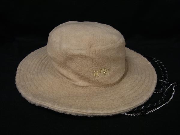 乐天商城 - ■新品■未使用■ New Era×N°21 ニューエラ×ヌメロヴェントゥーノ ポリエステル バケットハット サイズ M/L ベージュ系 FU5351