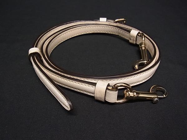 COACH コーチ レザー バッグ用 ショルダーストラップ 斜め掛け レディース アイボリー系 BS5600