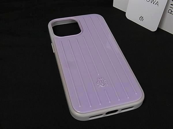 ■美品■ RIMOWA リモワ ポリカーボネート iPhone 13ProMax 対応 スマホケース ...