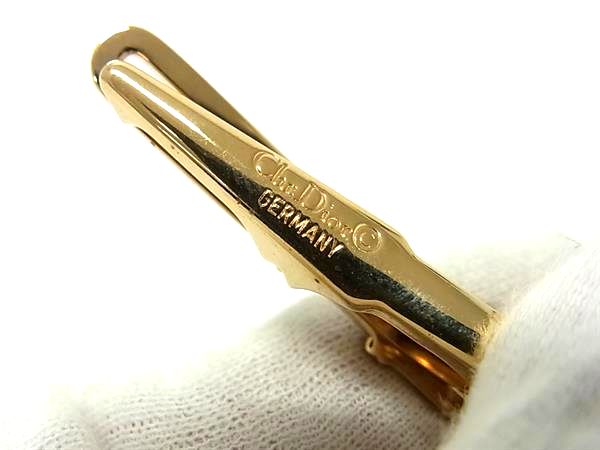 pleasure-Store 楽天市場店の■美品■ ChristianDior ディオール ヴィンテージ カフスボタン カフリンクス アクセサリー ビジネス ゴールド系×シルバー系 DL0503｜アングル3