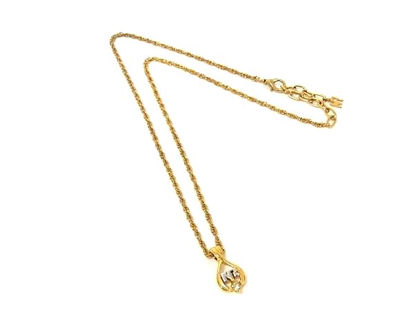 乐天商城 - ■美品■ NINA RICCI ニナリッチ ネックレス ペンダンド アクセサリー ゴールド系 DL0952
