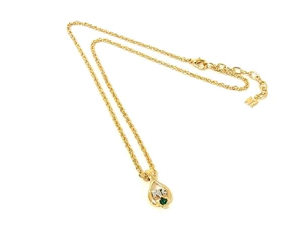 ■美品■ NINA RICCI ニナリッチ ネックレス ペンダント アクセサリー レディース ゴールド系 DL1153