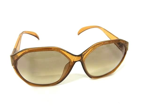 ■美品■ ChristianDior クリスチャンディオール optyl サングラス 眼鏡 めがね レディース ブラウン系 DL3053