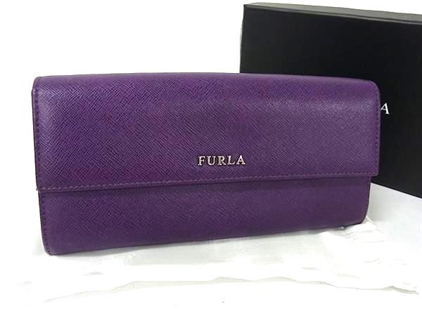 FURLA フルラ レザー 二つ折り 財布 �