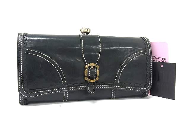 ANNASUI アナスイ レザー がま口 二つ�