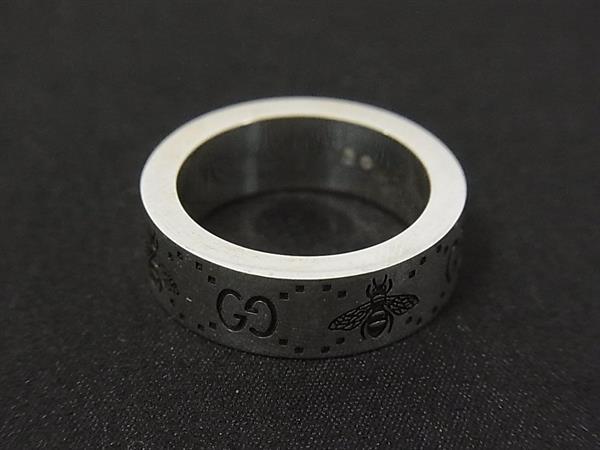 ■新品■未使用■ GUCCI グッチ GG ビー SV925 リング 指輪 アクセサリー 表記サイズ ...