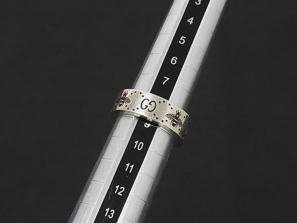 ■新品■未使用■ GUCCI グッチ GG ビー SV925 リング 指輪 アクセサリー 表記サイズ ...