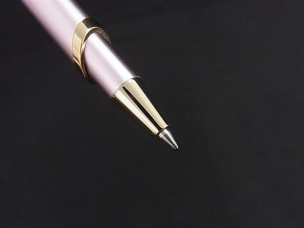 pleasure-Store 楽天市場店の■極美品■ MIKIMOTO ミキモト 本真珠 アコヤ真珠 パール 約4mm キャップ式 ボールペン 筆記用具 ステーショナリー ピンク系 DL1050｜アングル3