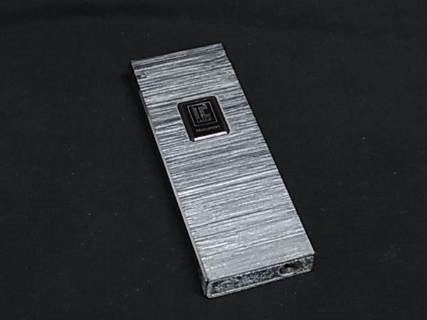 Maruman マルマン ICライター 高級ライター ガスライター 喫煙グッズ 喫煙具 メンズ レディース シルバー系×ブラウン系 DN4742