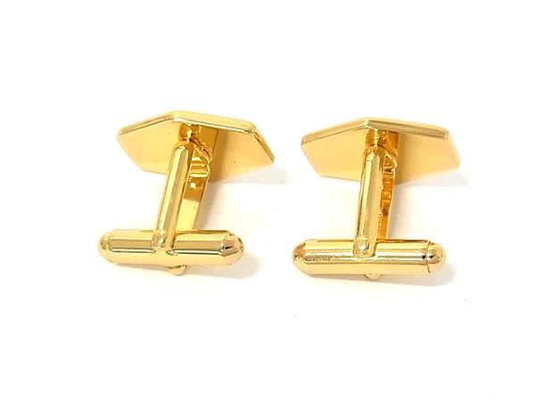 美品 Burberrys バーバリーズ カフリンクス カフスボタン アクセサリー ビジネス 紳士 メンズ ゴールド系×グリーン系 ypeace2015-10098061 pleasure-Store 楽天市場店 サンプル画像2