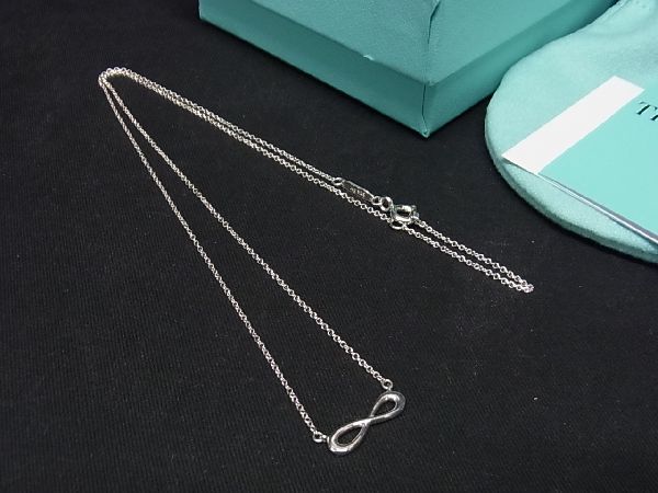 ■新品■未使用■ TIFFANY＆Co ティファニー インフィニティ SV925 ネックレス ペンダント アクセサリー シルバー系 AP9695