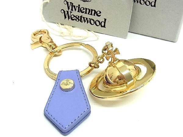 ヴィヴィアンウエストウッド キーホルダー（レディース） ■新品■未使用■ Vivienne Westwood ヴィヴィアンウエストウッド オーブ キーリング キーホルダー チャーム ゴールド系 BF0207