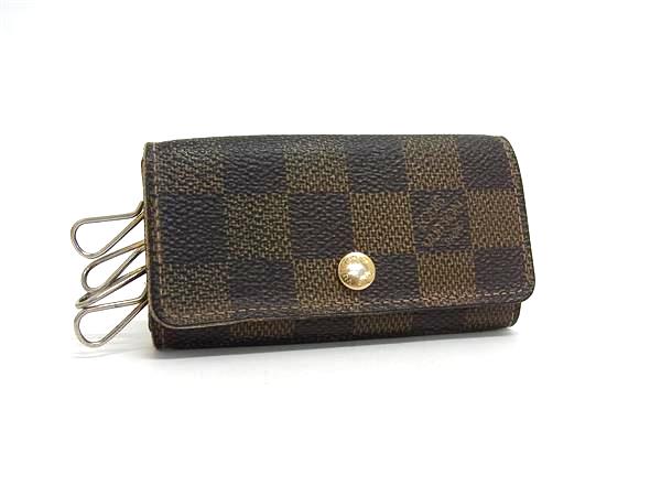 箱付き　ルイヴィトン ダミエ キーケース 4連 ミュルティクレ N62631 楽天市場】ルイヴィトン 4連キーケース ダミエ ミュルティクレ4 n62631