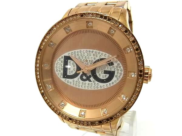 DOLCE & GABBANA - DOLCE＆GABBANA ドルチェ&ガッバーナ プライムタイム SS クォーツ 3気圧防水 腕時計 ウォッチ メンズ レディース ゴールド系 DN7914
