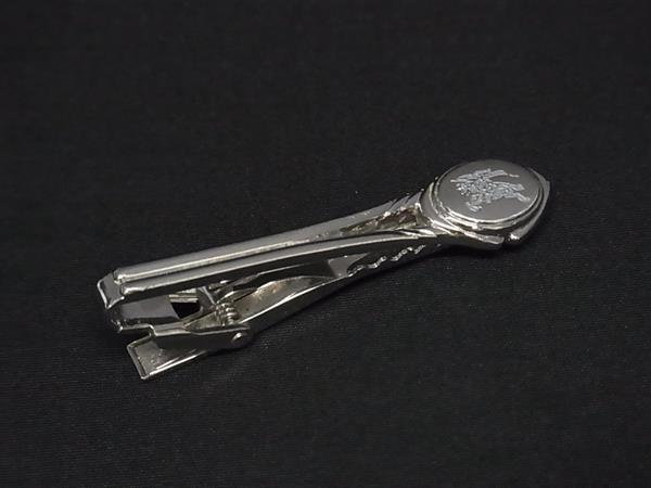 Burberrys バーバリーズ ネクタイピン タイクリップ アクセサリー ビジネス 紳士 メンズ シルバー系 DL1477