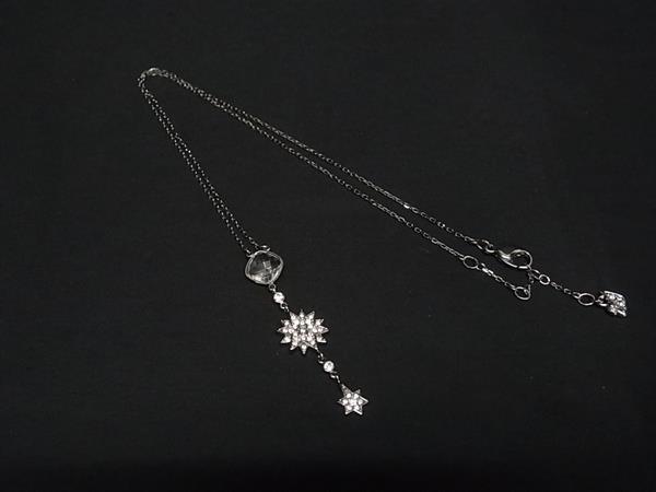 樂天商城 - SWAROVSKI スワロフスキー ラインストーン ネックレス ペンダント アクセサリー レディース シルバー系 DL3044