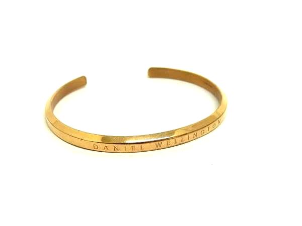 ■美品■ Daniel Wellington ダニエル ウェリントン ブレスレット バングル アクセサリー レディース ゴ..