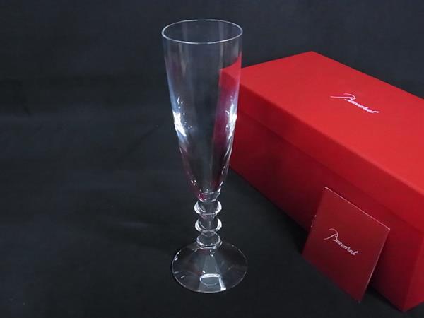 ■新品■未使用■ Baccarat バカラ ベガ シャンパンフルート クリスタルガラス シャンパング ...