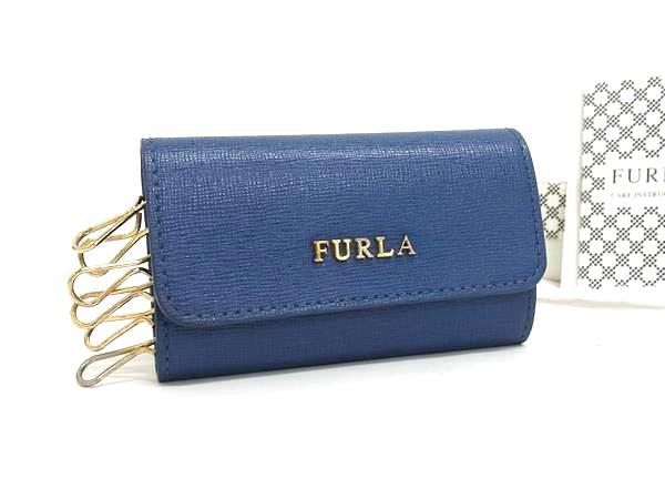 ■美品■ FURLA フルラ レザー 6連 キ�