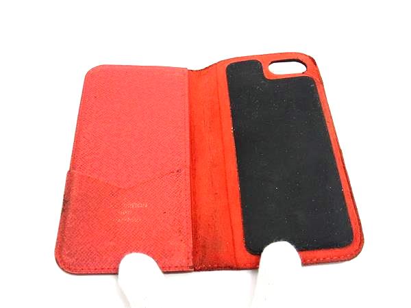 LOUIS VUITTON ルイヴィトン M61907 モノグラム フォリオ iPhone7/8/SE第2世代対応 対応 手帳型 アイフォンケース ブラウン系 DJ2549 3