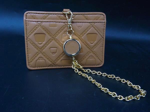 ■新品同様■ Kitamura キタムラ レザー カードケース カード入れ パスケース 定期入れ メンズ レディース ブラウン系 DJ4698