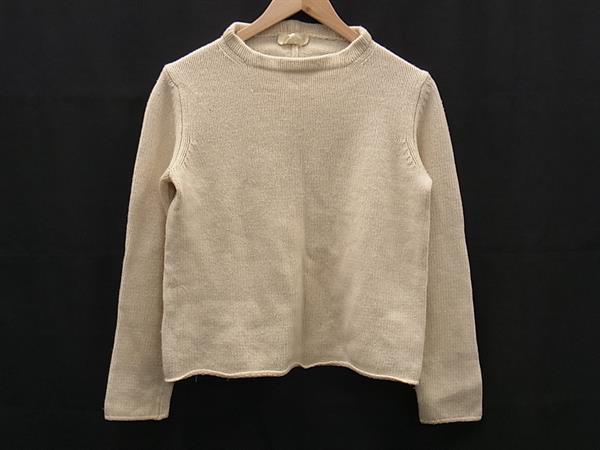 樂天商城 - Max Mara マックスマーラ ウール×レーヨン 長袖 ニット トップス セーター 表記サイズ M 洋服 レディース アイボリー系 DL6302