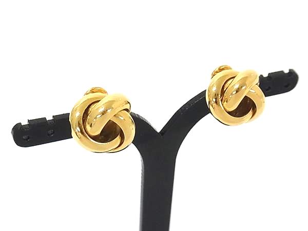 ■極美品■ MONET モネ クリップ式 イヤリング アクセサリー レディース ゴールド系 DN3899