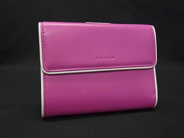 ⭐︎ 【新品、未使用品】かわいい♡ COACH 三つ折り財布　ピンク　バイカラー 楽天市場】三つ折り財布 ピンク コーチの通販