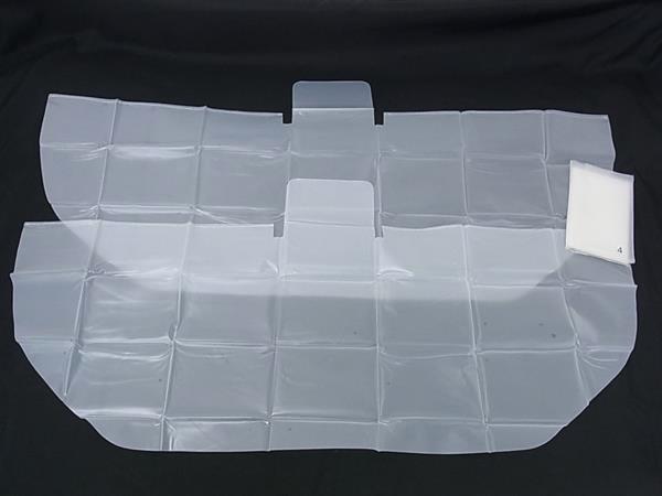 ■美品■ HERMES エルメス ボリード31 ボリード37専用 No.4 ビニール バッグカバー レインカバー 2枚入り クリア DL4060(4.0)