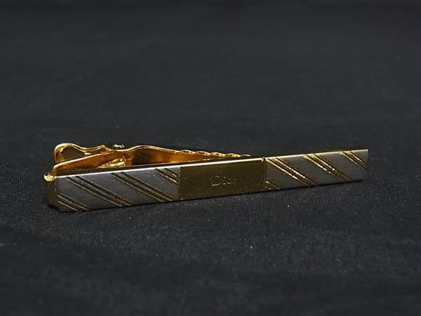 ■美品■ ChristianDior クリスチャンディオール ネクタイピン タイクリップ アクセ...