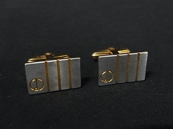 Hawaiian Jewelry - ■美品■ dunhill ダンヒル カフスボタン カフリンクス アクセサリー ビジネス 紳士 メンズ ゴールド系×シルバー系 DL2962