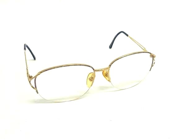 其它 - ChristianDior クリスチャンディオール 2915A 45 57□16 130 度入り メガネ 眼鏡 めがね レディース メンズ ゴールド系 DL1486