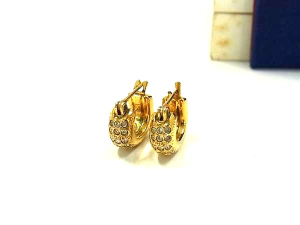 乐天商城 - SWAROVSKI スワロフスキー ラインストーン ピアス アクセサリー レディース ゴールド系 DI5959