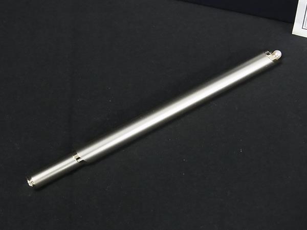 ■新品同様■ MIKIMOTO ミキモト 本真珠 アコヤ真珠 パール 約3mm キャップ式 ボールペン 筆記用具 文房..