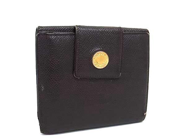 乐天商城 - BVLGARI ブルガリブルガリ レザー 二つ折り 財布 ウォレット 札入れ 小銭入れ ブラウン系 DL1156