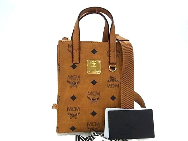 楽天市場】MCM モノグラム コニャック・ヴィセトスの通販