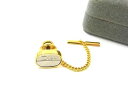 ■美品■ ChristianDior ディオール ヴィンテージ ネクタイピン タイタック アクセサリー ビジネス 紳士 メンズ ゴールド系 DF2837 冠婚葬...