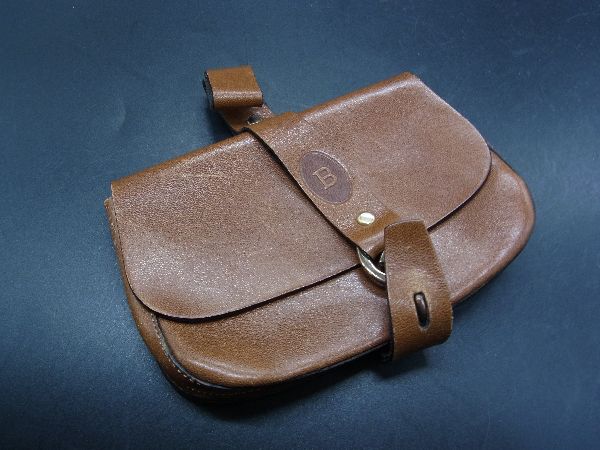 BALLY バリー レザー ポーチ マルチケース 小物入れ レディース メンズ ブラウン系 DH2437