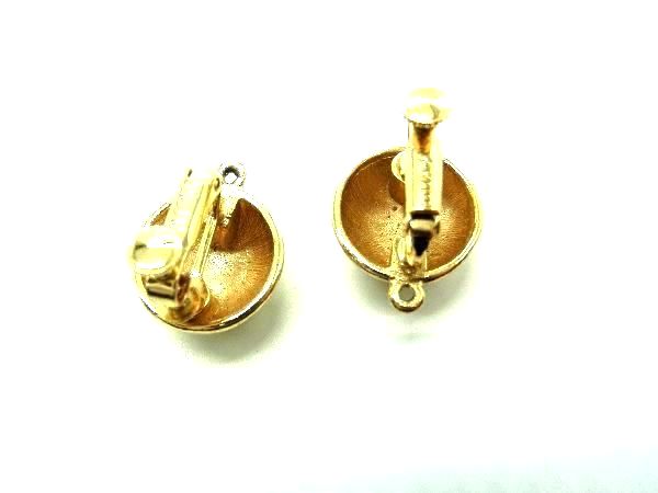 ■美品■ AVON エイボン スクリュー式 イヤリング アクセサリー レディース ゴールド...