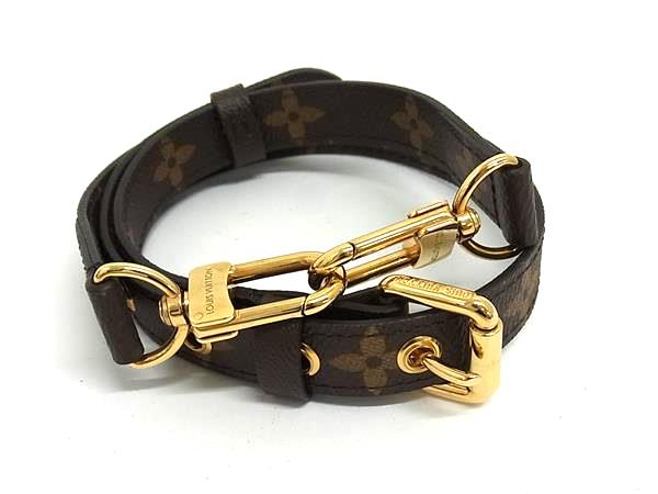 ■新品同様■ LOUIS VUITTON ルイヴィトン モノグラム バッグ用 ショルダーストラップ 肩掛け ブラウン系 HA5148（楽天・pleasure-Store　楽天市場店）