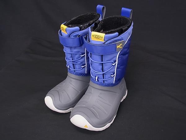 美品　KEEN　スノーブーツ サイズL相当 中古・古着通販】KEEN (キーン) スノーブーツ ブラック×イエロー