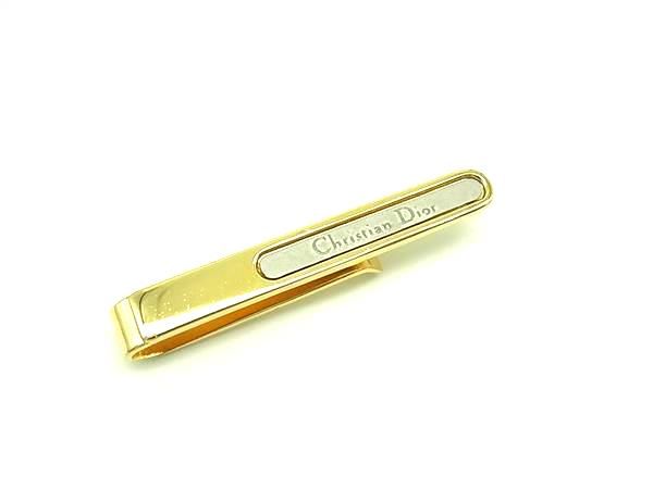 Other - ■美品■ ChristianDior クリスチャンディオール ネクタイピン アクセサリー メンズ ゴールド系×シルバー系 DK9642