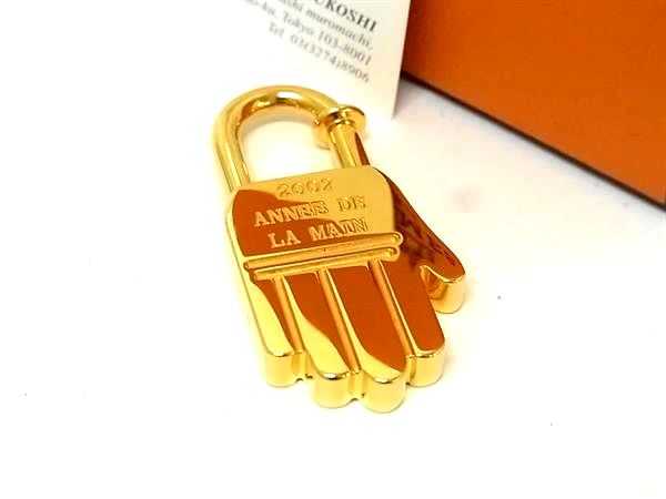 楽天市場】hermes エルメス ハンドモチーフ カデナ ゴールドの通販