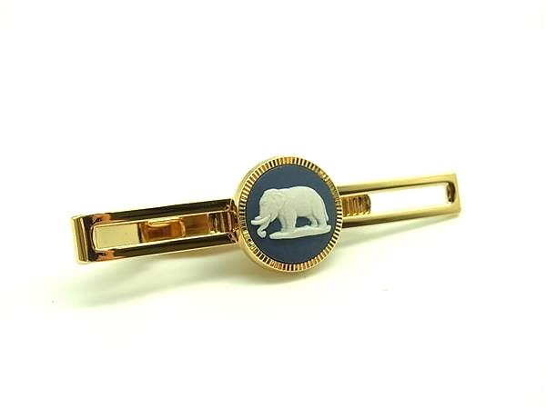 WEDGWOOD ウェッジウッド ネクタイピン タイクリップ アクセサリー ビジネス 紳士 メンズ ゴールド系 DL2174