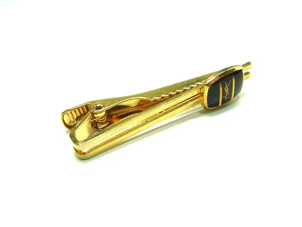 YVESSAINTLAURENT イヴサンローラン ネクタイピン タイクリップ アクセサリー 紳士 ビジネス メンズ ゴールド系 DL2780